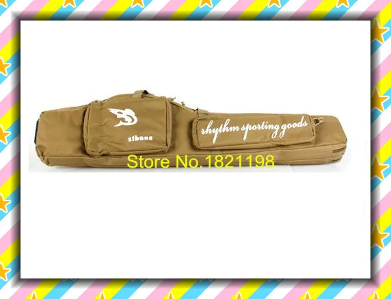 

1.2M Tan Color Wide Cushion Pad Strap Sling Rifle Airsoft Gun Carry Case/Hunting Carry Case/Tactical Carry Bag For Hunt Shooting