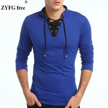 2019 spring men long sleeve T-shirt men's casual t-shirt patchwork color T shirt cotton Polyester Blend t shirts Asian plus size 2019 spring men long sleeve T-shirt men's casual t-shirt patchwork color T shirt cotton Polyester Blend t shirts Asian plus size