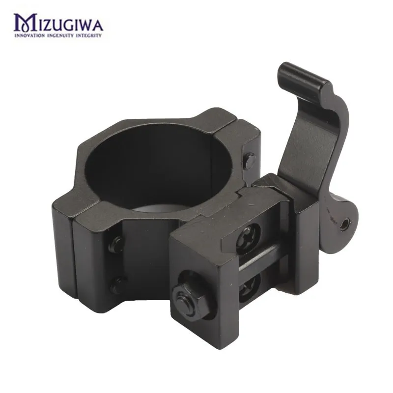 1 pair Hunting QD Quick Release Riflescope mount 30mm/25.4mm Ring Fits 20mm Rail Scope Mount Hunting Caza
