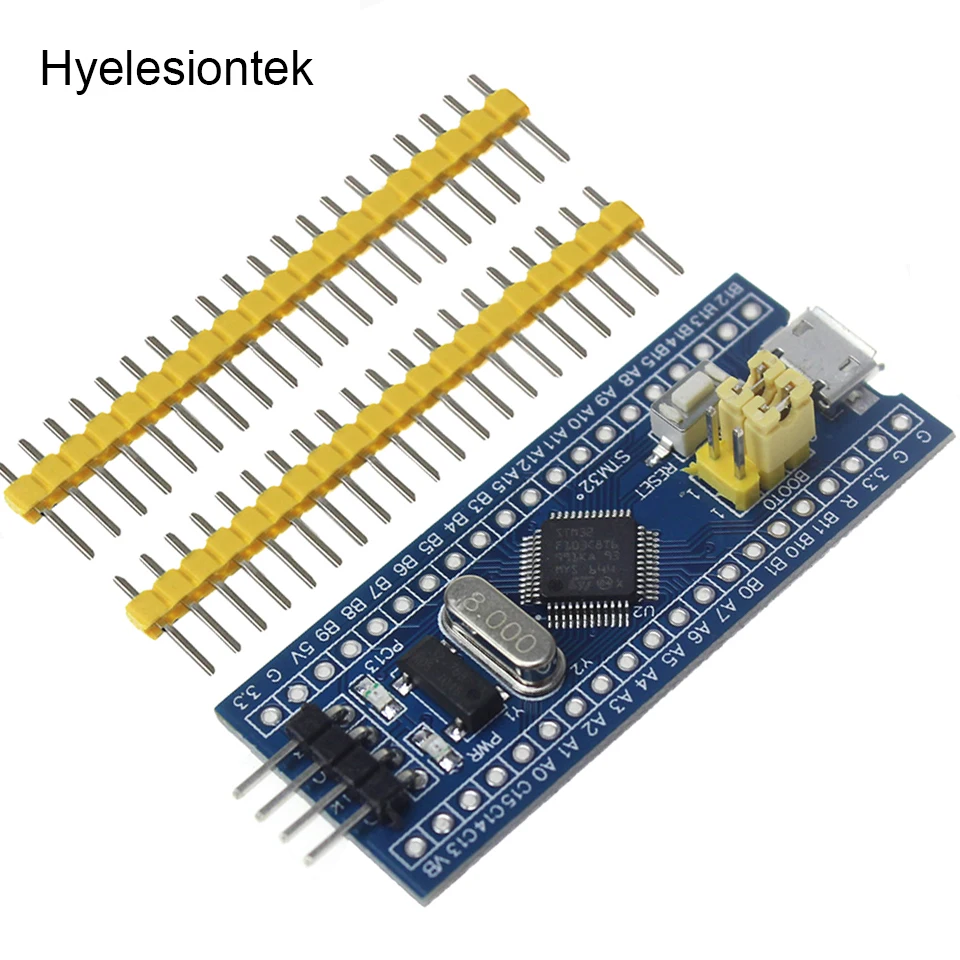 

DIY Kit STM32 Development Board Module for Arduino UNO Programmer STM32 STM32 STM32F103C8T6 ARM Electronics Kit STM32