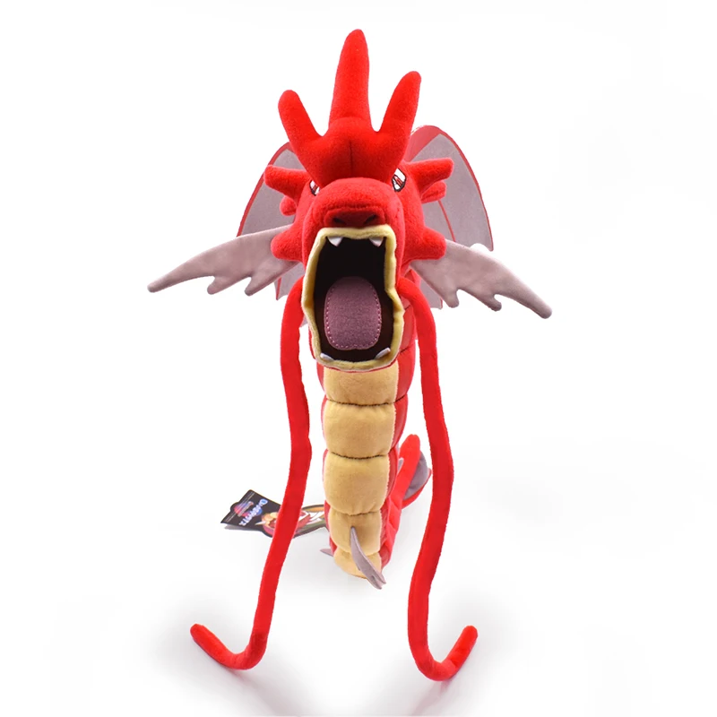 Новое поступление Gyarados красный дракон плюшевые игрушки Мега эволюции Peluche животных куклы для детей Подарки