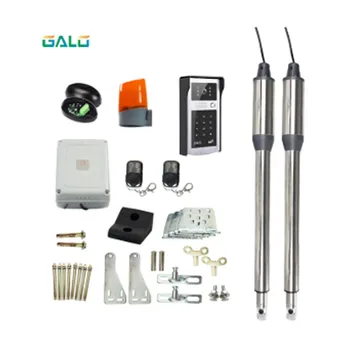 

AC220V Heavy Duty Worm Gear Automatic Swing Gate Opener 300KG per leaf with smart wifi doorbell phone APP control