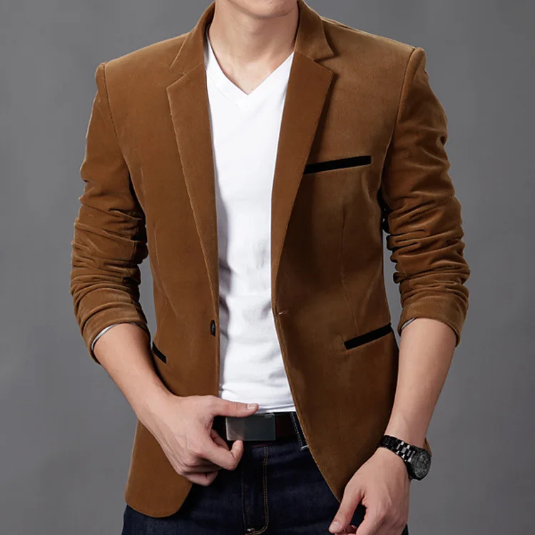 Chaqueta Para Hombre De Pana Negro - Compra lotes baratos
