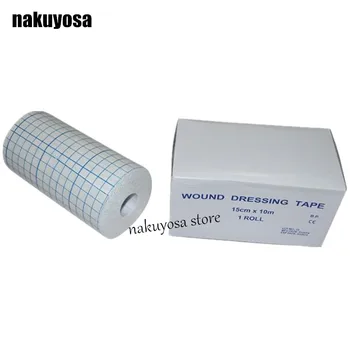 

1pcs 15cm x 10m Fixomull Tape Stretch Adhesive Bandage Gauze Hypoallergenic Nonwoven Adhesive Wound Dressing Cover Roll-stretch