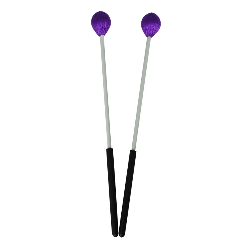 Дешевый 2 шт. 16 дюймов пряжа головы клен ShaftFiberglass резиновая основной Marimba молоток ударные инструменты интимные аксессуары новый 7