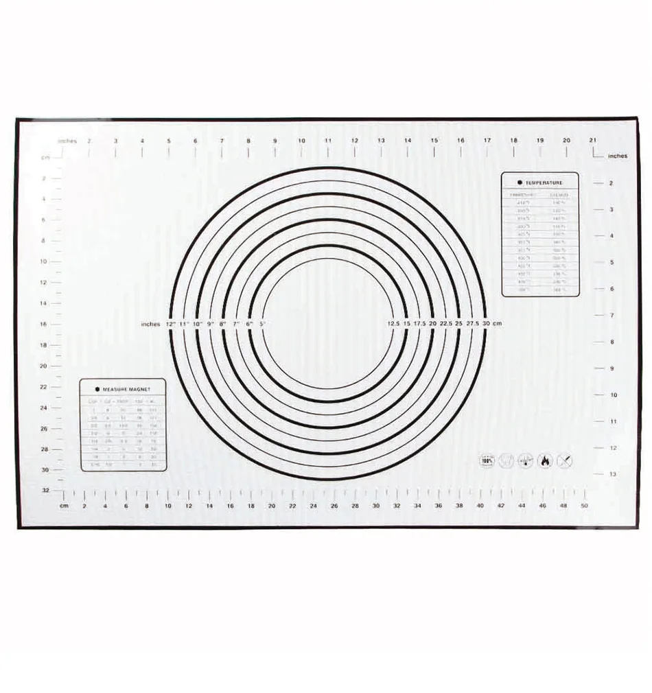 40*60 см антипригарный коврик для раскатки теста для духовки Силиконовые коврики для выпечки Кондитерские инструменты термостойкий вкладыш коврик для замеса теста коврик для выпечки