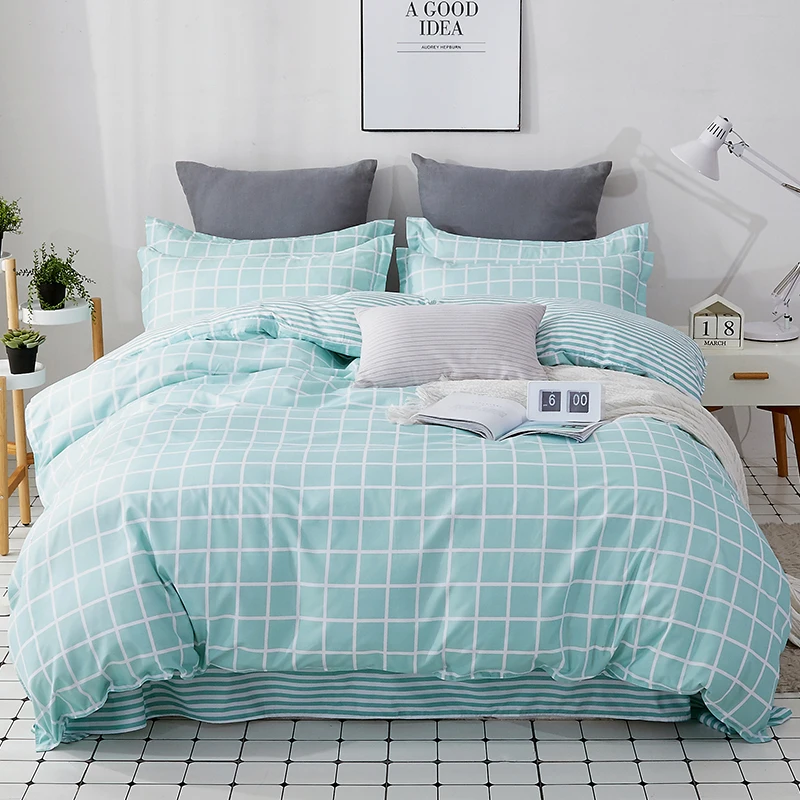 Polyester Brief Cartoon Bedding Sets.bedding set Duvet Cover Bed sheet Linen Pillowcases.Twin size Queen King | Дом и сад
