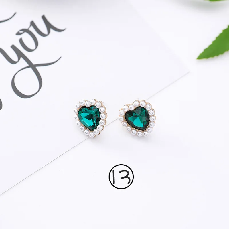 2018 Korean Mori Girl Simple Vintage Frosty Style Tassel Earrings Green Fairy Drop Earrings for Women Fashion Accessories