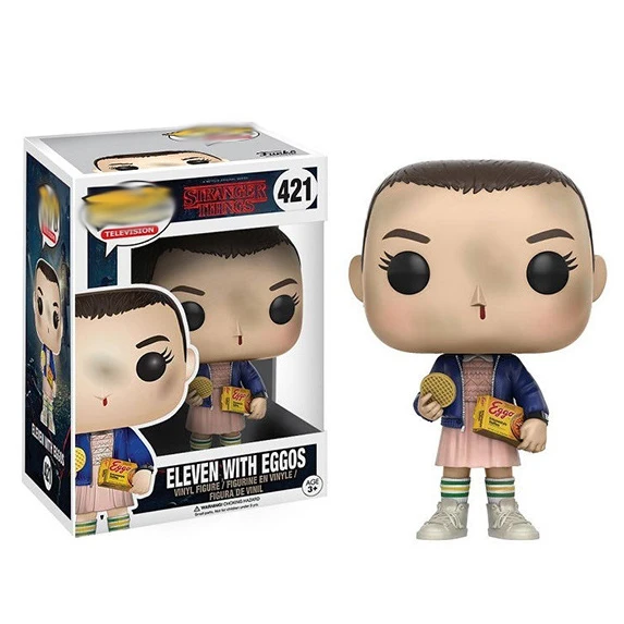 POP Eleven Stranger Things экшн-фигурка игрушки Demogrogon коллекционные игрушки виниловые куклы Детские Подарочные игрушки странные вещи модель Нэнси