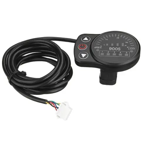 Ebike 24 В/36 В/48 В KT LED 900S светодиодный дисплей интеллектуальный измерительный прибор