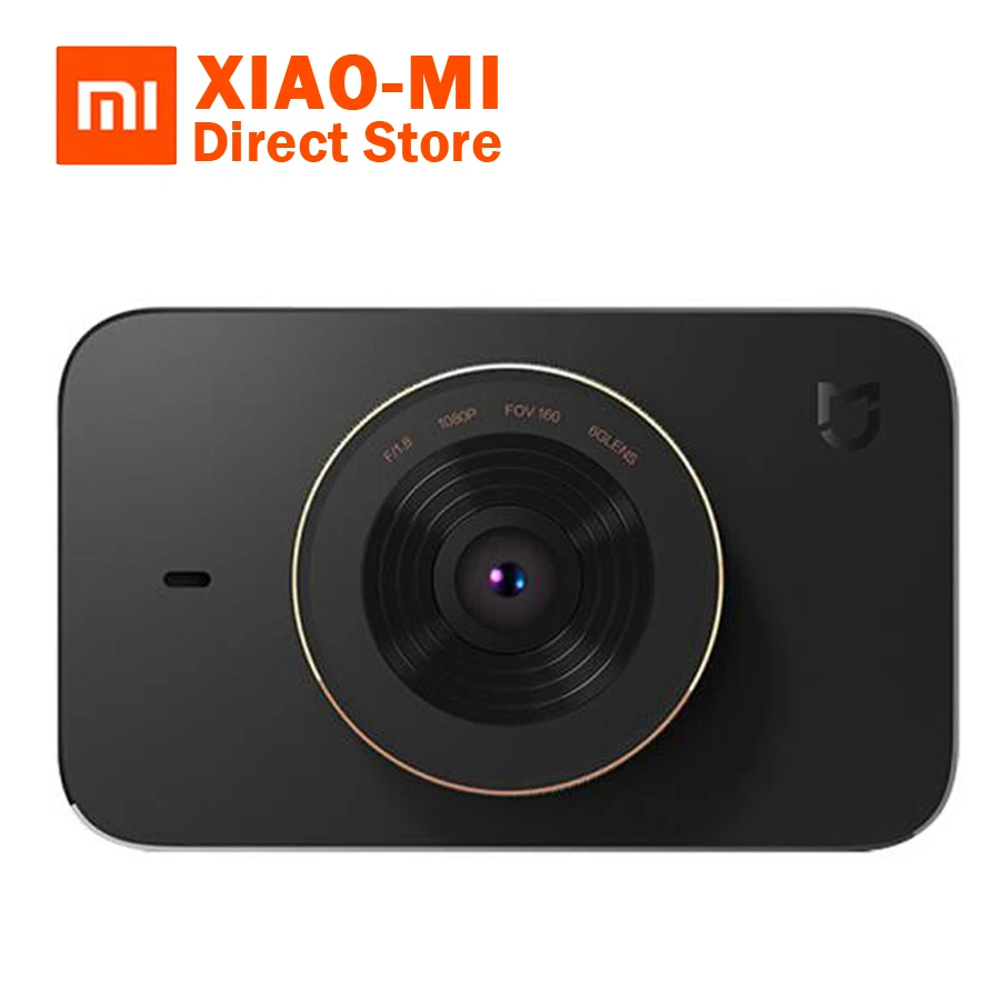 Оригинальный Автомобильный видеорегистратор Xiaomi Mijia Smart DVR CarRecorder F1.8 1080P 160