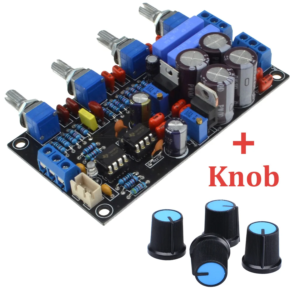 

Luxury NE5532 Preamplifier Volume Tone Board AC15V-0-AC15V Volume Control Panel For Amplifier with Knob Free Shipping 12003204