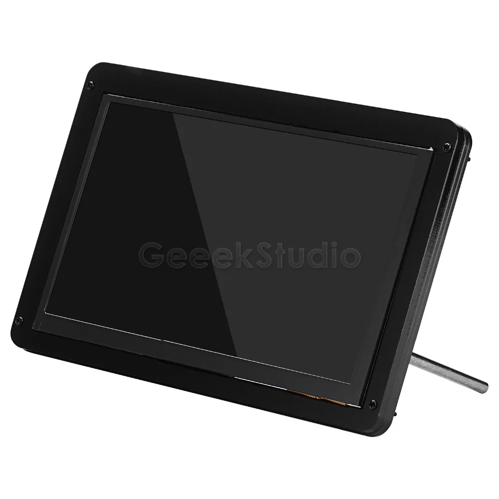 Free Driver Plug Play 7 inch 1024*600 Capacitive Touch Display Screen & Acrylic Support / Case for