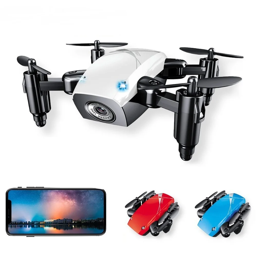 S9 S9W S9HW Foldable RC Mini Drone Pocket Drone Micro RC Helicopter With HD Camera Altitude Hold Wifi FPV FSWB Toys for Kids