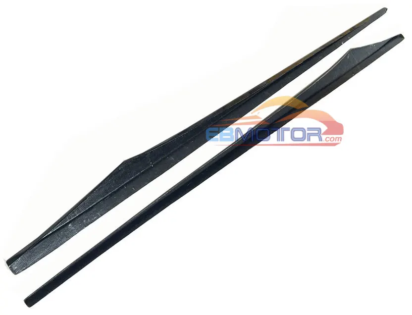 Real Carbon Fiber Side Skirts Spoiler Trim 1pair for BMW F06 F12 F13 M-Sport M-Tech 2014UP B292