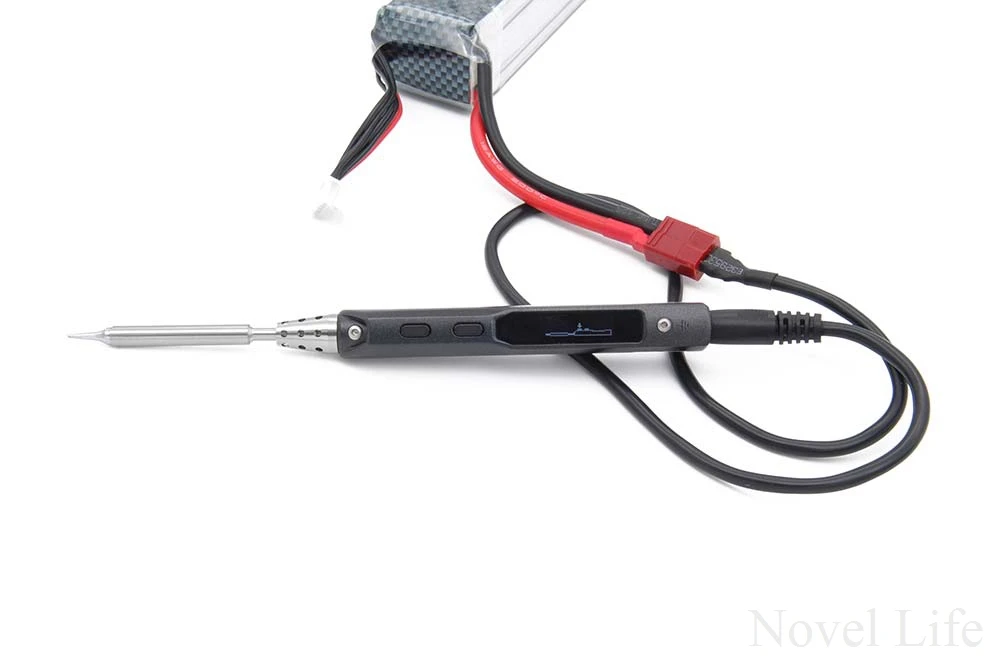 TS100 Soldering Iron T Plug to DC5525 Power Cable 4
