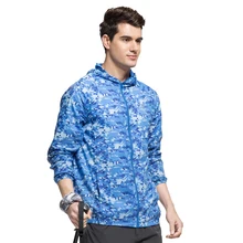 TECTOP весна лето наружная быстросохнущая камуфляжная куртка из ткани с защитой от солнечных лучей Мужская походная альпинистская походная дышащая кожаная куртка