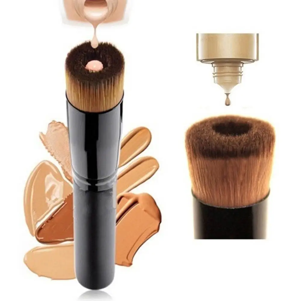 

Professional Women Flat Liquid Foundation Brush Anti Skid Face Cosmetic Tool Makeup Tool Large Brush
