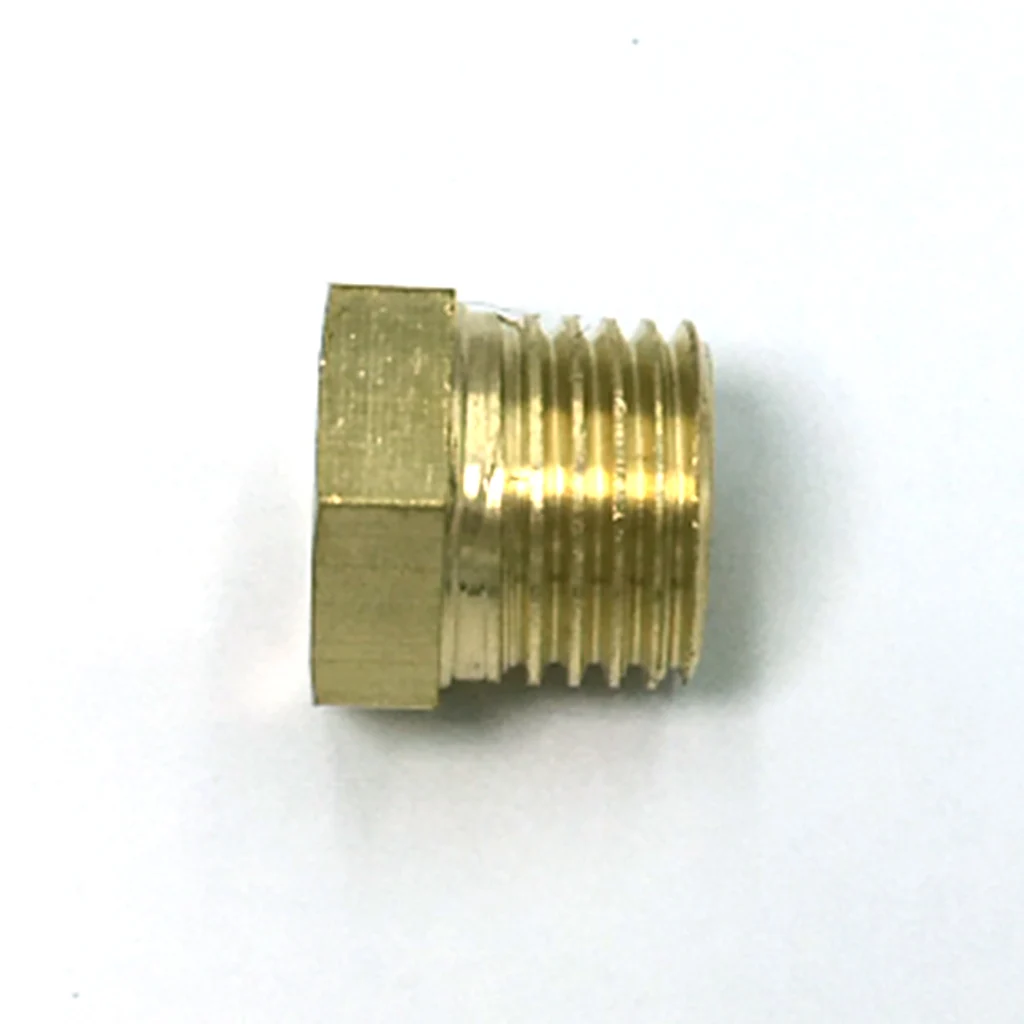 10 Pieces 1/8 Male x 1/4 Inch Brass Straight Invert Flare Female Pipe Adapter Fitting