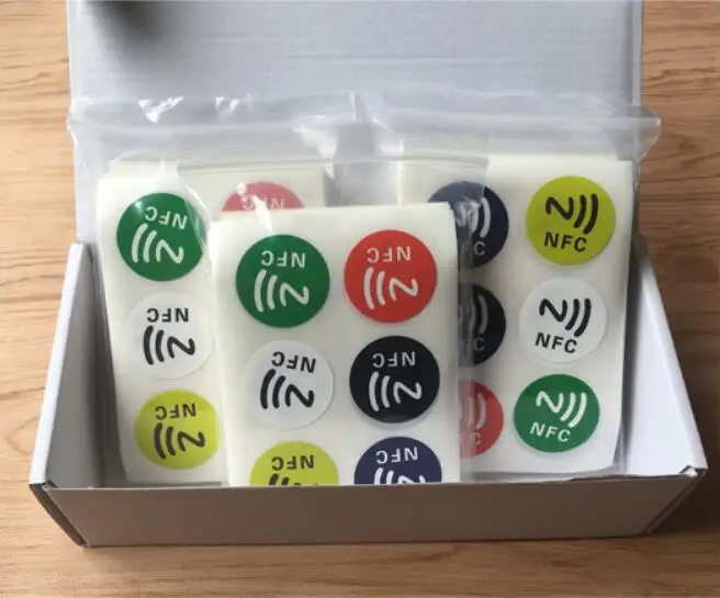 NFC Tags NTAG216 Chip Android Writeable Programmable Smart Tags Smart NFC Lable-6pcs/lot