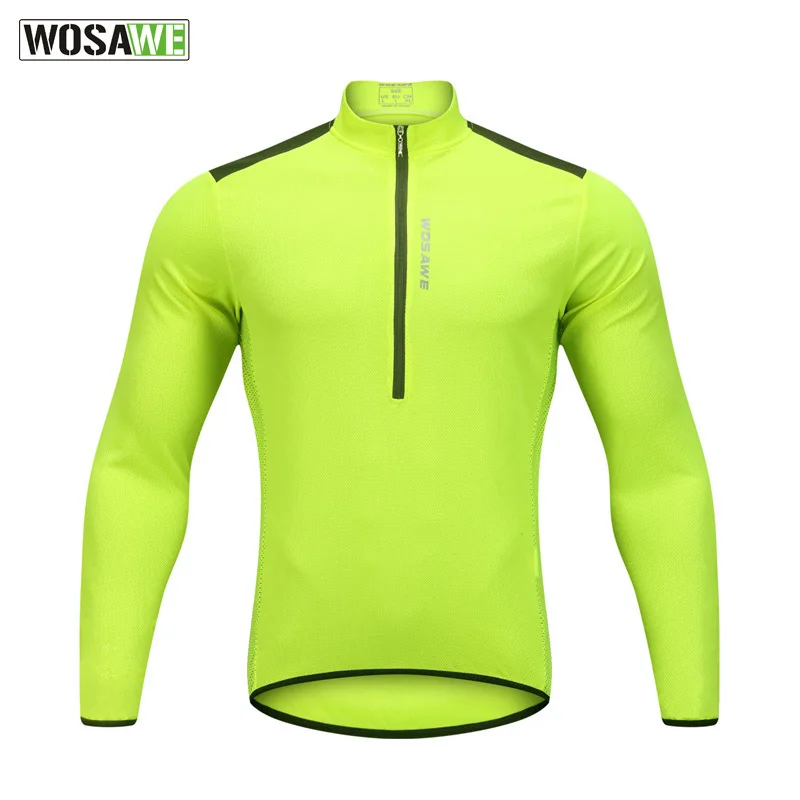 WOSAWE 2018 New Men Ropa Ciclismo Racing Bike Cycling Jerseys Bicycle Long Sleeves MTB Wind Coat Jacket | Спорт и развлечения