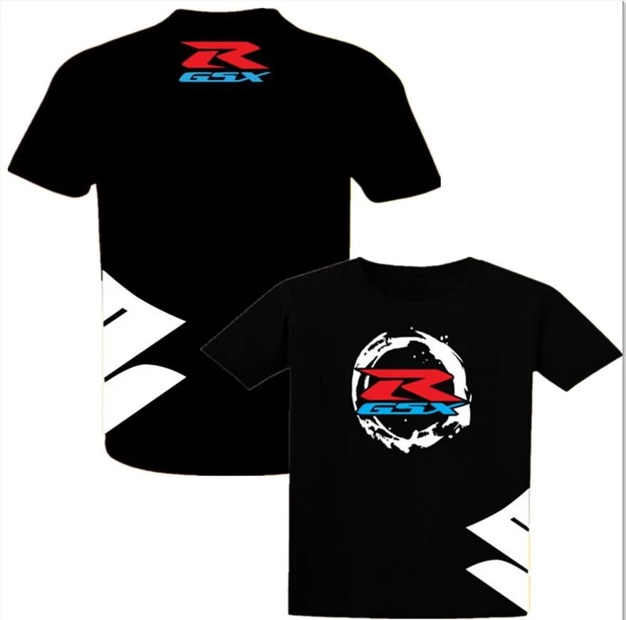 

2019 Brand Summer Fashion New Arrival MOTO GP YAMAHA Motorcycle Men SUZUKI GSX-R Short Sleeve Shirt Casual akrapovic t-shirt