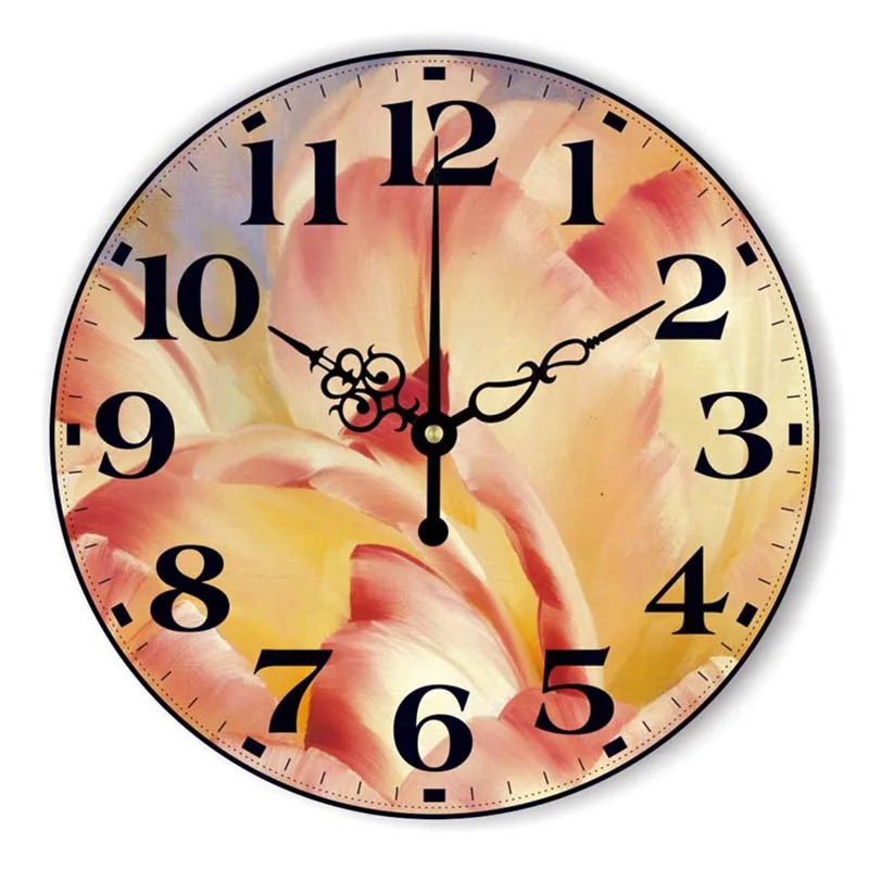 Creative Country Pastoral Retro Living Room Bedroom Wall Clocks