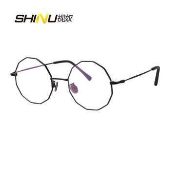

Retro Round Metal Frame Eyeglasses Optical Frame Women Men Myopia Prescripton Spectacle Frame SH067