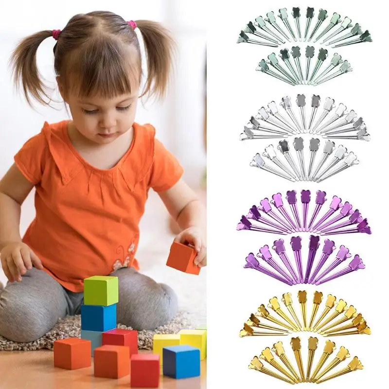 

20pcs Colorful Aluminum Alligator Hair Clips Salon Styling Hair Pins Kits Salon Hair Care Styling Tool Hairdressing Supplies