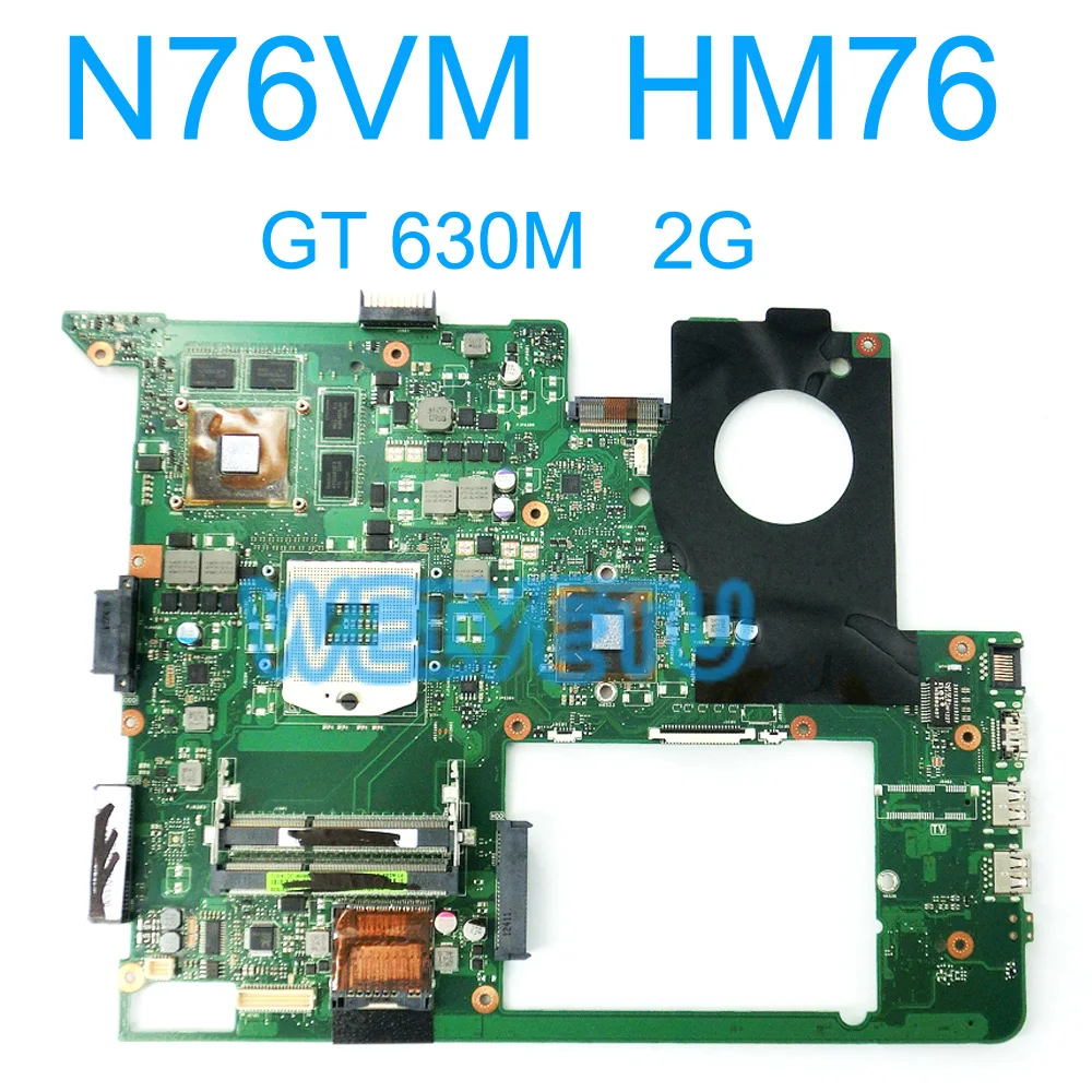 Высокое качество N76VM материнская плата для Asus ноутбук N13P-GL-A1 GT630M 2 Гб N76V основная