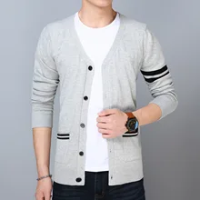 MRMT брендовые Молодежные мужские куртки с v-образным вырезом вязаный кардиган тонкий свитер пальто для мужчин свитер верхняя одежда Gar мужчины t