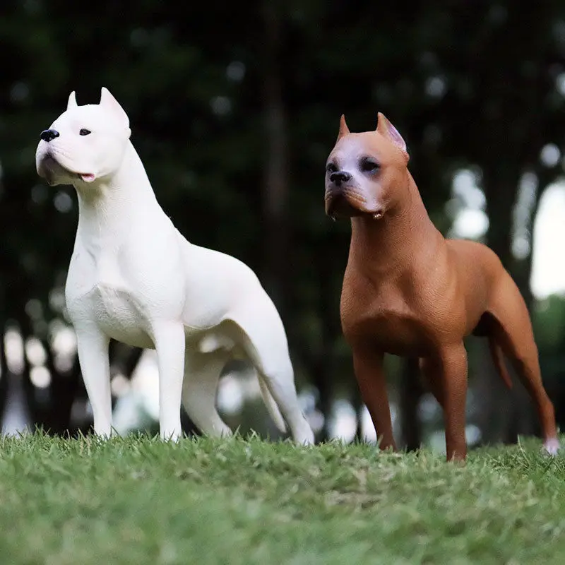 

1 PCS Hunter Dogo Argentinos Dog Pet Animal Figure Model Adult Kids Collection Toys Birthday Gift Home Decor