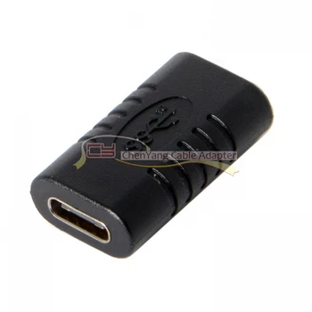 

10Gbps USB 3.1 Type-C USB-C 24Pin Female to Female Extension Adapter for Cell Phone & Laptop