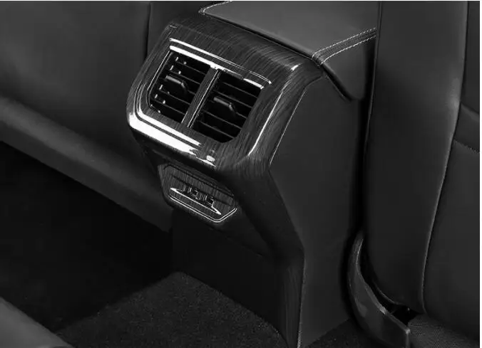Для Volkswagen Lavida plus задние блестящие выпускные накладки для кондиционирования воздуха яркая полоса декоративная рамка