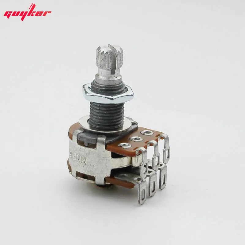 

1 Piece MN250K Dual Blend Balance Potentiometer(POT) With Center Detent MADE IN KOREA