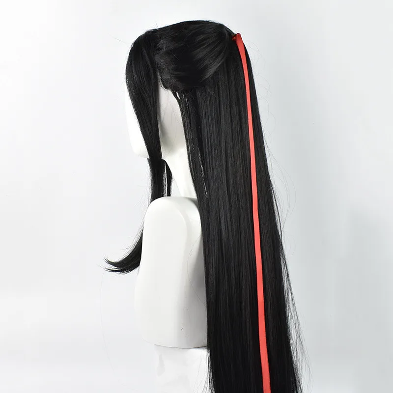 Grandmaster of Demonic Culture Young Wei Wuxian Yiling патриарх косплей парик Китайский аниме Волшебные предки косплей длинные волосы