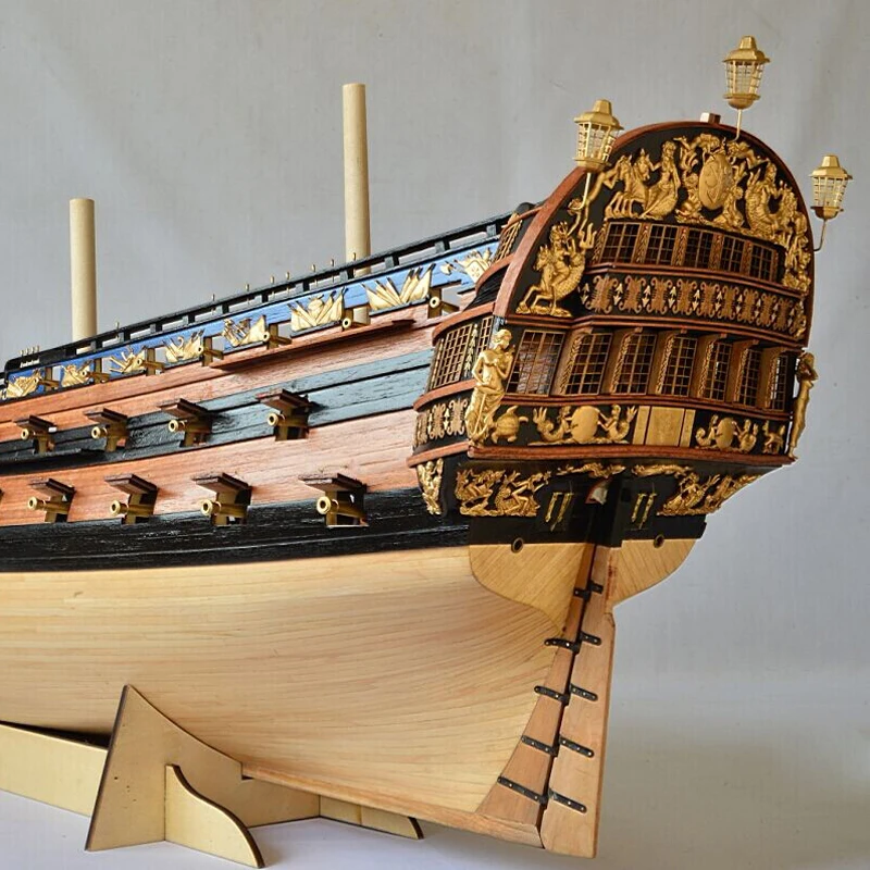 Деревянные судовые модели Kits3d лазерная резка масштаб 1/50 модель корабль сборка