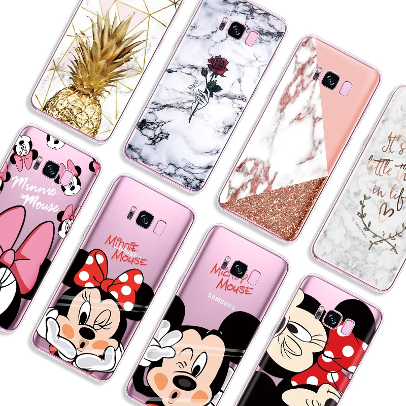

Mickey Mouse Cover For Samsung Galaxy A50 A10 A20e A30 A40 A70 S3 S4 S5 Mini S6 S7 Edge S8 S9 S10 Plus S10e G530 G360 i9060 Case