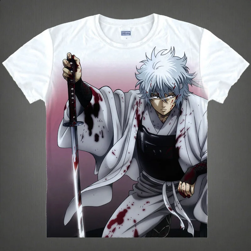 Buy Gintama T shirts kawaii Japanese Anime t shirt