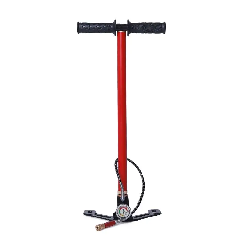 

Miznell Fast Shipping 4500PSI Hunting Pcp Pump 300bar Stainless Steel Three Stage Paintball Air Pump