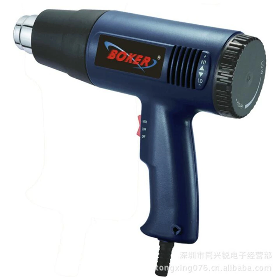 

1800 watt 220V European plug industrial electric gun temperature regulator hot air gun kit professional hot air gun