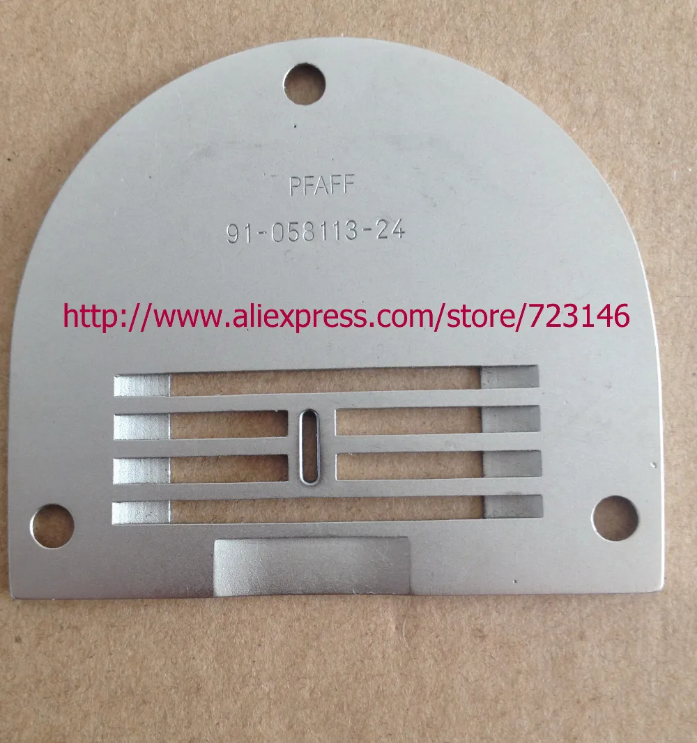 

PFAFF #91-058113-24 NEEDLE PLATE & FEEDER SET for FOR PFAFF ZIGZAG