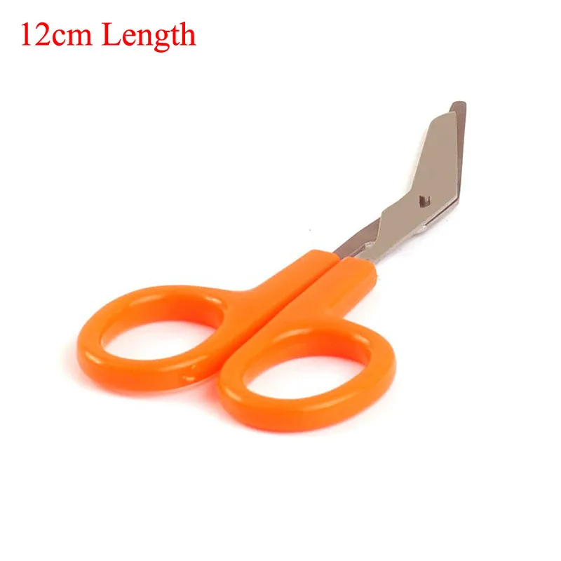 12cm Orange EMT марлевые повязки Аварийная Аптечка медсестра-фельдшер лагерь резак IFAK травма открытый медицинский выживания спасательные ножницы - Цвет: 12cm Orange