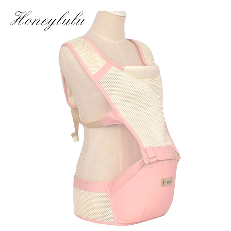 

Honeylulu Mesh Breathable Fashion Baby Carrier Shoulder Strap Be Folded Sling For Newborns Hipsit Ergoryukzak Kangaroo For Baby