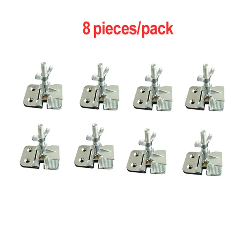 

TJ 8 pieces Low Price Screen printing hinge clamps 200g/piece hot sales
