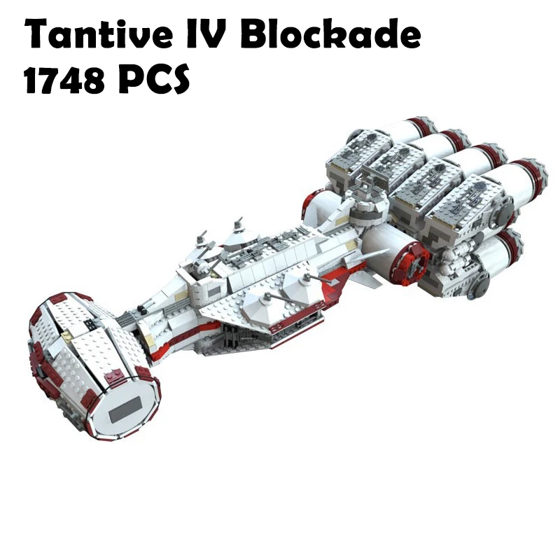 

05046 Star 1748Pcs Series Wars Tantive IV Blockade Runner Compatible with Lego 10019 Model Building Blocks Bricks for Boy's toy