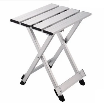 

Outdoor Aluminum Alloy Stool Folding Portable Leisure Fishing Stool Household Multifunction Small Seat Light Convenient Stool
