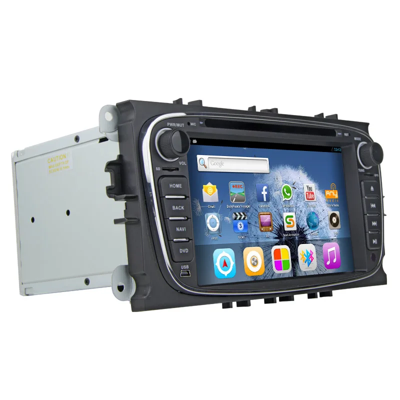 Flash Deal Quad Core Android 7.1 Car Head Unit for Ford Mondeo S-Max Cmax Focus DVD GPS Navigation Radio Stereo Bluetooth Canbus Wifi 3G 2