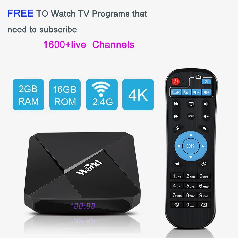 

Android IPTV Box live channels a payment of free life time best Arabic IPTV box Asia Europe N & S America 1400 + channels A95X