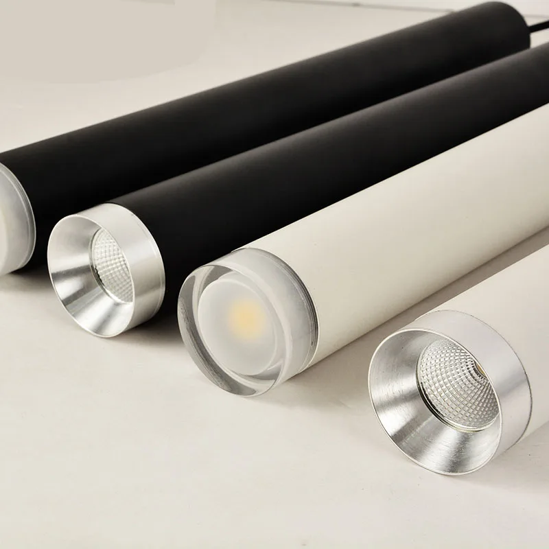

Fanlive 12PCS 3W/5W/7W/15W/20W Led Long Tube COB Downlight Lamp Surface Mounted 20CM/30CM/60CM/80CM /1M LED Hanging Line Light